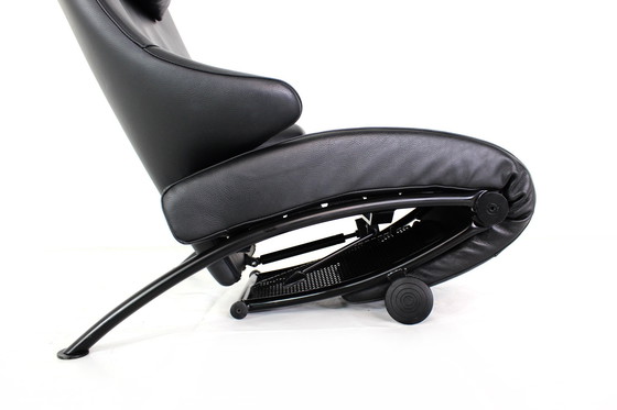 Image 1 of WK Wohnen Multi-Functional Relax Chair / Relax Armchair "Solo" by Prof. Heiliger in Premium Leather