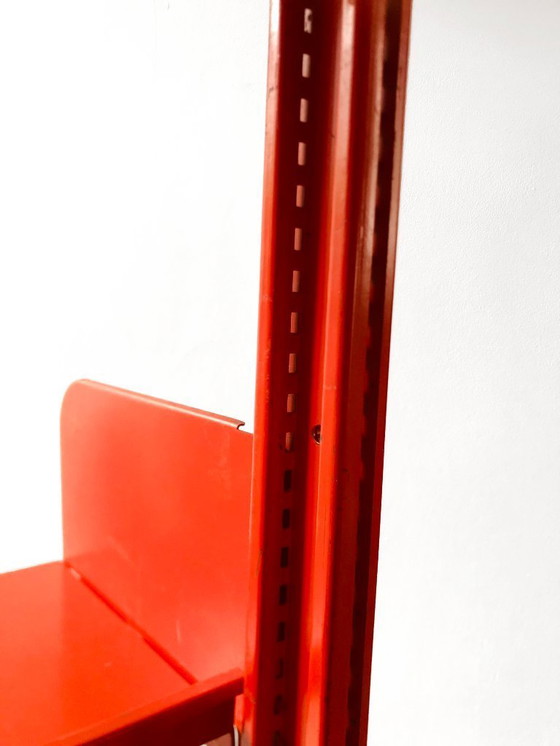 Image 1 of talian Dutch Lips Vago "Congresso" Steel Blue Double Bookcase, 60's