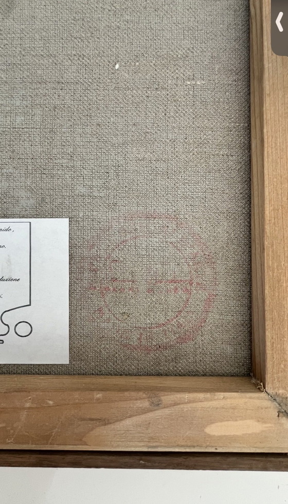 Image 1 of Antonio Canova – Reproduktion eines neoklassizistischen Freskos auf Leinwand (Limitierte Auflage, signiert und nummeriert)