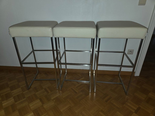 3 tabourets de bar Bert Plantagie Modèle Holly