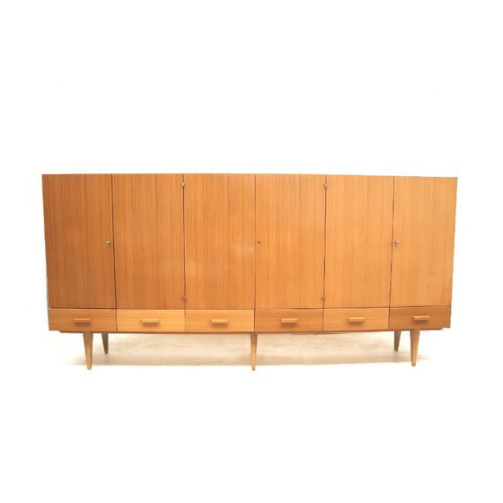 Image 1 of XXL vintage highboard / tall sideboard from the 1970s