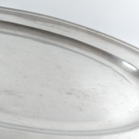 Image 1 of XXL Christofle Art Deco tray 57 x 38.5 cm, silver-plated, a piece of history