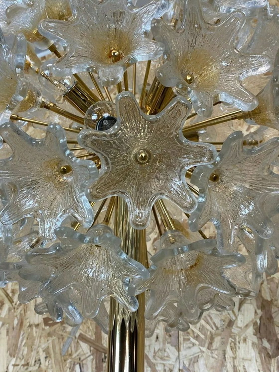 Image 1 of 60er 70er Jahre Lampe Leuchte Floor Lamp Toni Zuccheri - VeArt Für Venini Italien 70s