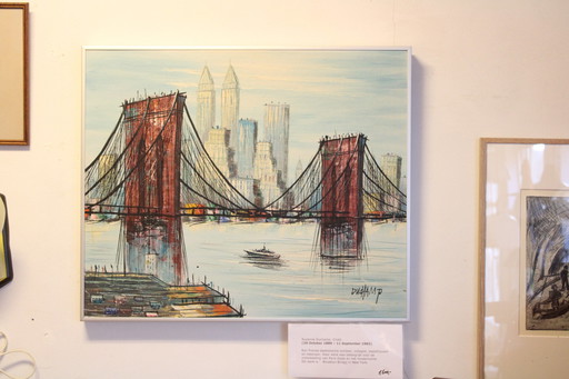 Suzanne Duchamp painting Brooklyn Bridge