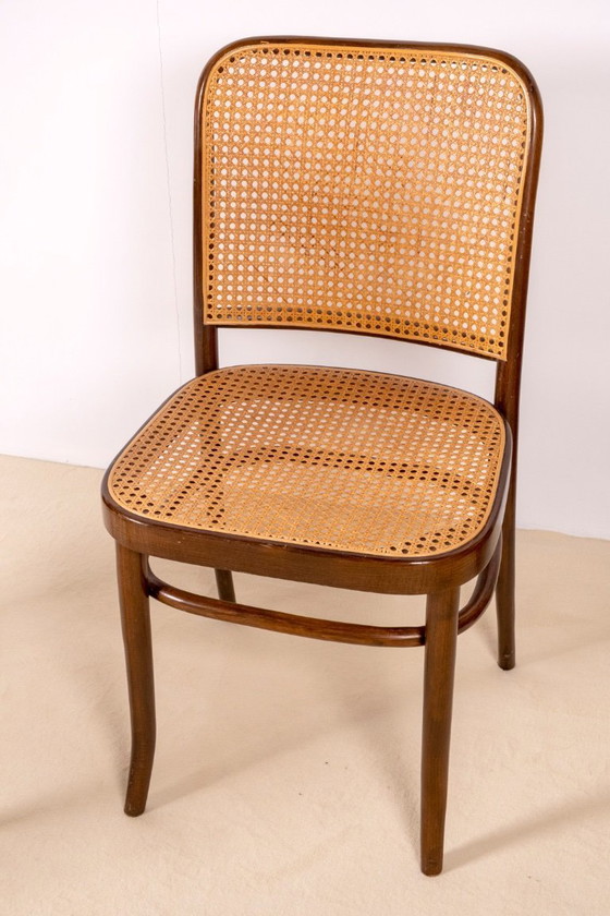 Image 1 of 2x Josef Hoffmann Esszimmerstuhl Modell 811