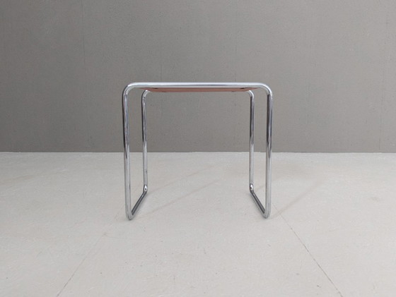 Image 1 of Tavolo in acciaio tubolare Thonet B9/b di Marcel Breuer, anni '30