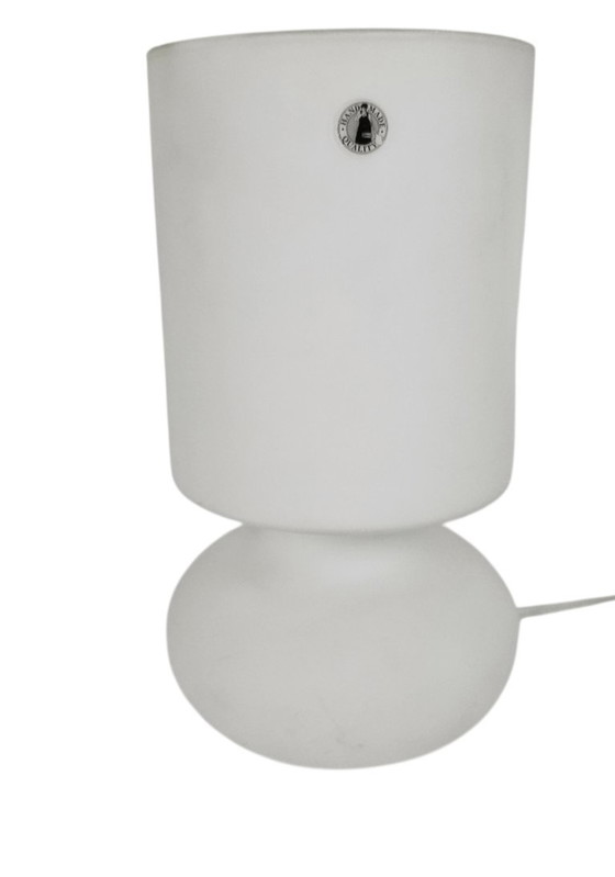 Image 1 of Design Ikea - Objets de collection Ikea - Modèle Lykta - « verre dépoli » - Lampe champignon - Années 1980