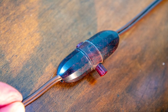 Image 1 of Art Deco vloerlamp voor bedienden uit de jaren 1940/50.