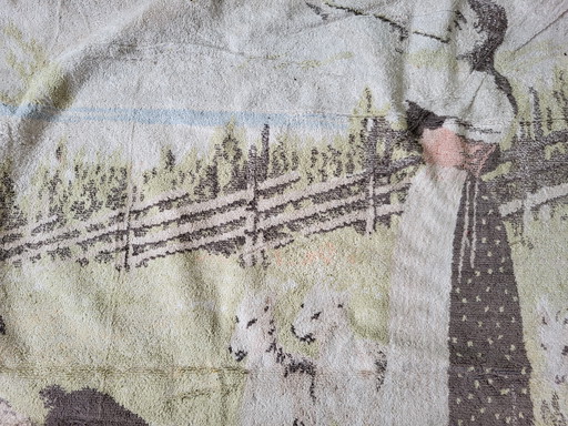 Vintage gobelin wandkleed 