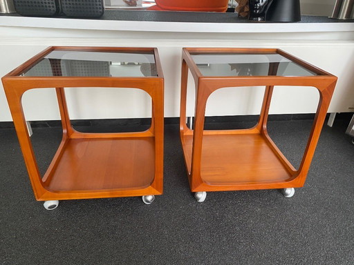 2 stuks vintage design coffee tafel, Wilhem Renz