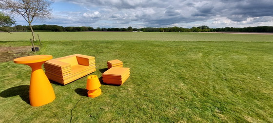 Image 1 of Orange designer garden furniture