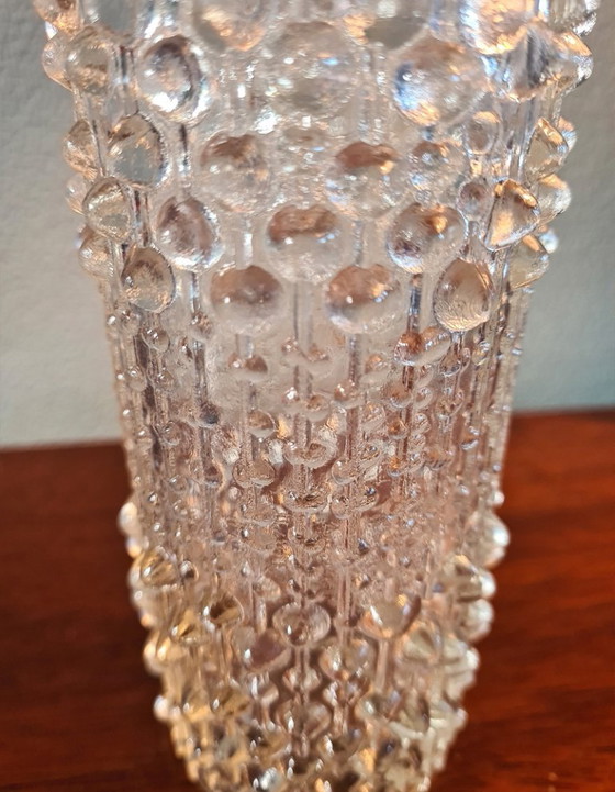 Image 1 of  “Candle Wax” Vase, design Frantisek Peceny for Heřmanova Hut ("Sklo Union" group) '70 