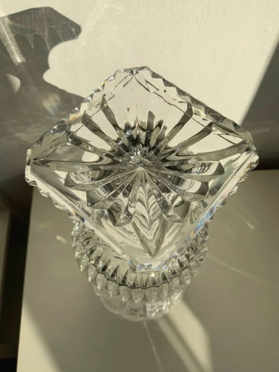 Image 1 of Rare Set of 3 Bohemian Crystal Objects – Historicism Period (ca. 1880-1890)