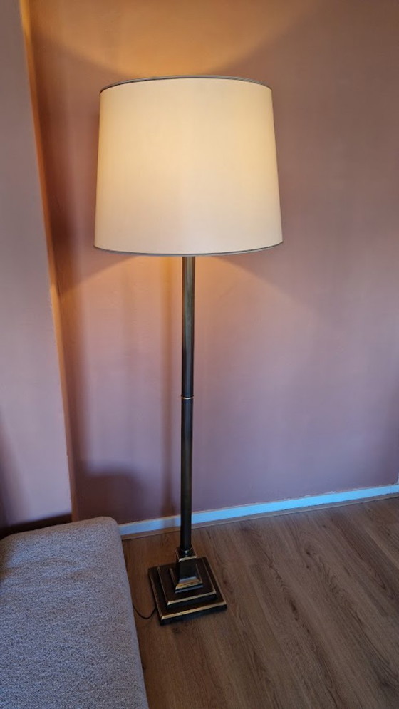 Image 1 of Lampada da terra vintage Herda in ottone