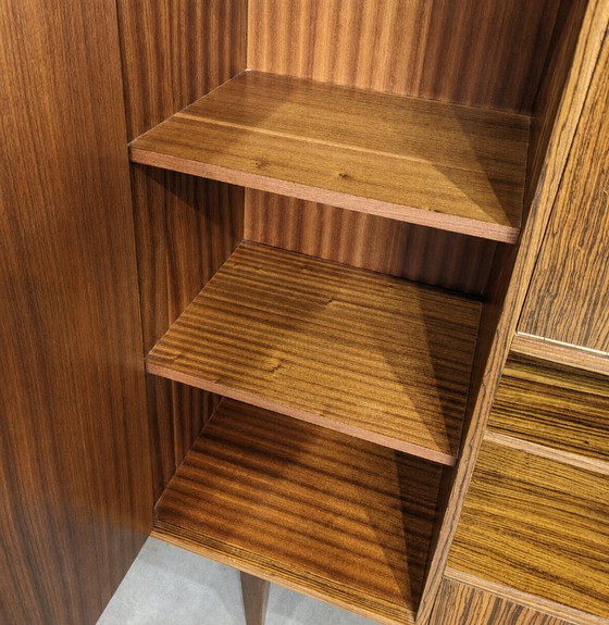 Credenza alta vintage di metà secolo con bancone/scrivania – Credenze alte, Wood (photo 6 of 9)