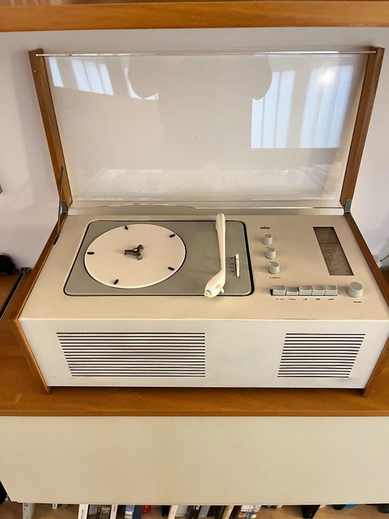 Image 1 of Tourne-disque Braun SK5 design Dieter Rams & Hans Gugelot “Snow White Coffin” Vintage 1960