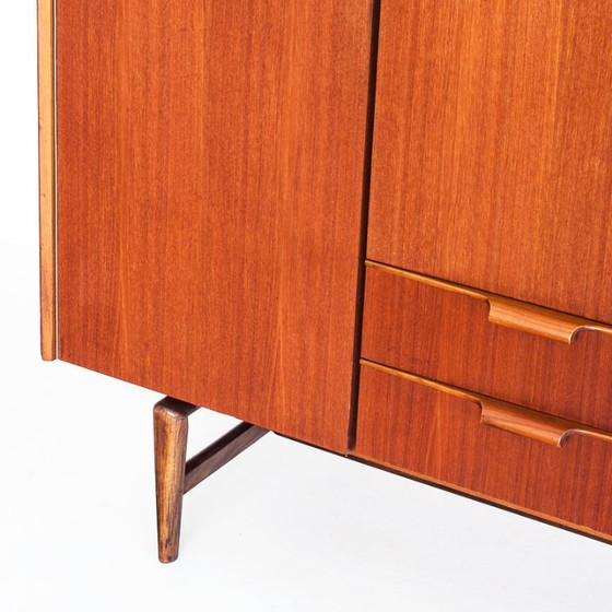 Vintage Scandinavische/Mid Century kledingkast van teakhout, Frankrijk, jaren 60 – Kledingkasten, Wood (photo 9 of 18)