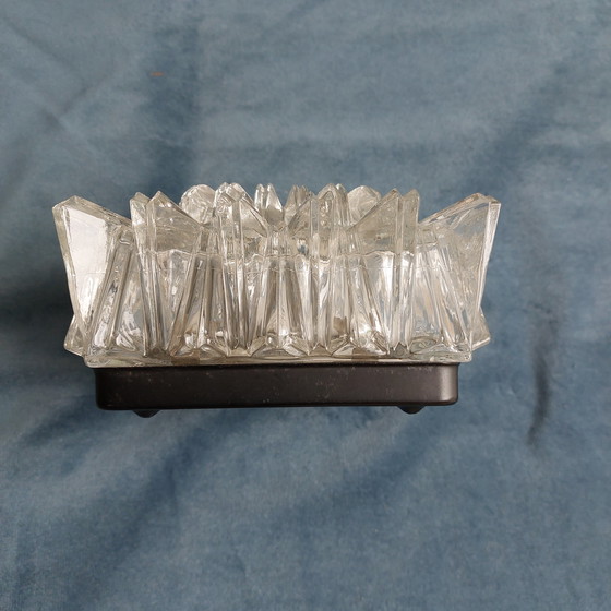 Image 1 of Glashutte Limburg lampada da soffitto vintage, plafoniera