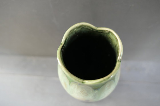 Image 1 of Art Deco vase Faiencerie de Thulin numbered 749