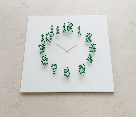 Image 1 of "MOCAP" Illusionistic Wall Clock / Wall Sculpture