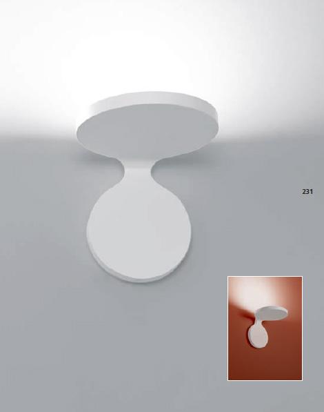 Image 1 of Artemide Rea 12 LED Wandlamp Wit