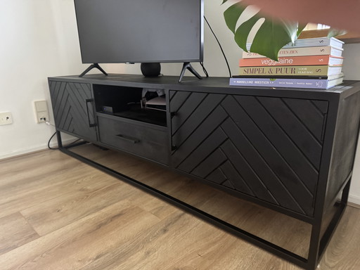 Herringbone TV furniture