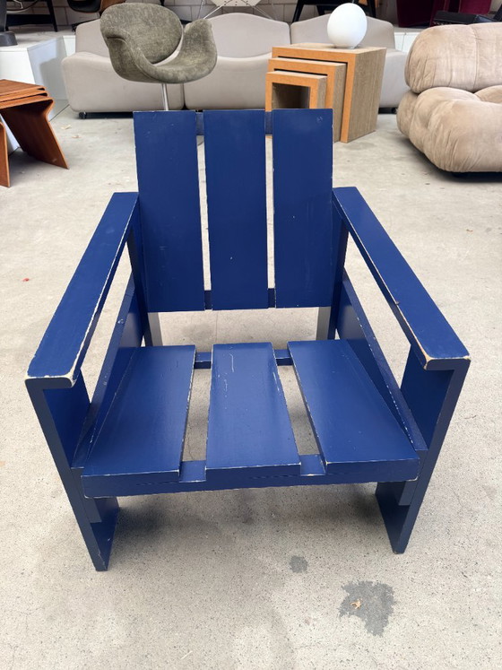 Vintage Crate chair By Gerrit Rietveld (stock: 4) – Armchairs, Wood, Modern (photo 8 of 22)