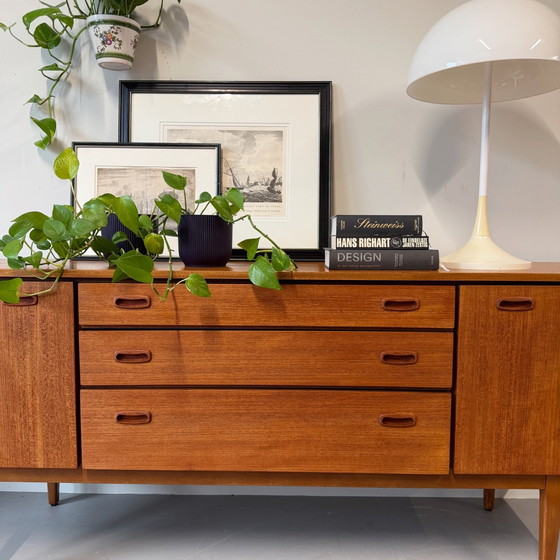 Vintage Sideboard •Nathan furniture•, Wood, Brown (photo 4 of 15)