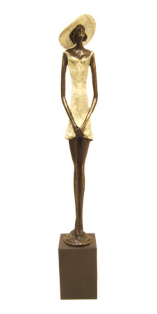 Ger van Tankeren---Femme Art Nouveau (45 cm de haut)