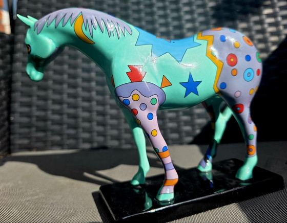 1E First Edition Spirit War Pony #1462 Tavlos 2003 – Trail of painted ponies, Decorative Objects, Ceramic (photo 7 of 8)