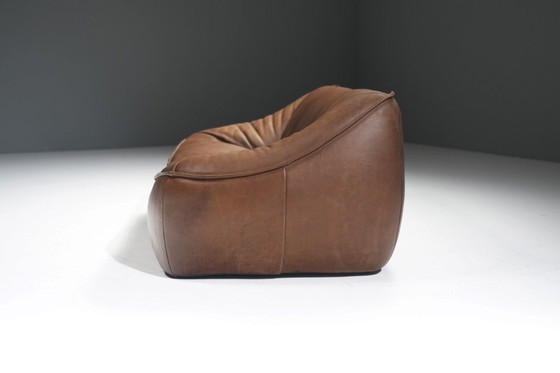 Image 1 of Prachtige vintage Ringo Sofa in leer van Gerard Van Den Berg voor Montis 1979