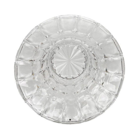 Image 1 of Bohême | Coupe en cristal lenticulaire | Tchécoslovaquie | Années 1970-1980 | Verre au plomb