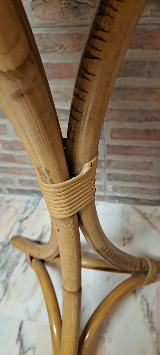 Bamboe Sokkel – Bijzettafels, Rotan (photo 5 of 8)
