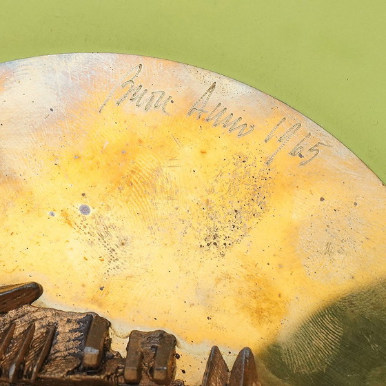 Image 1 of Work by Arnaldo Pomodoro for the Derby Club in Milan, 1960s