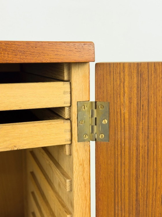 Image 1 of Teak sideboard by Hans J. Wegner for Ry Møbler, 1959