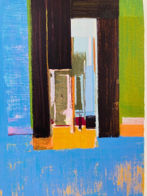 Helmuth van Galen - serigrafia - Interno II