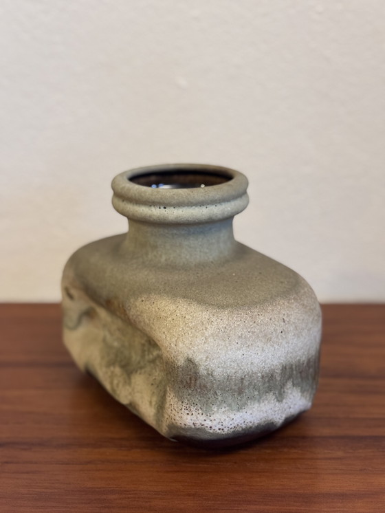 Image 1 of West Germany Fat Lava block vase Steuler 443/15