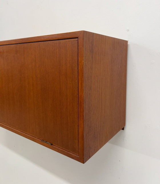 Image 1 of Teak Bar Cabinet By Kai Kristiansen For Feldballes, 1960s