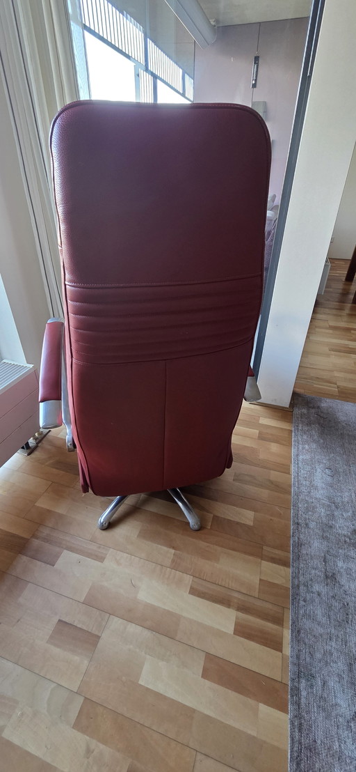 Modulax Swivel/Recliner Armchair (Medalounger). Model X Lin – Modular, draaistoelen, Leather (photo 2 of 6)