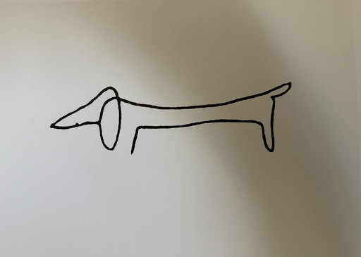 "Le Chien,
1907". Serigrafia.