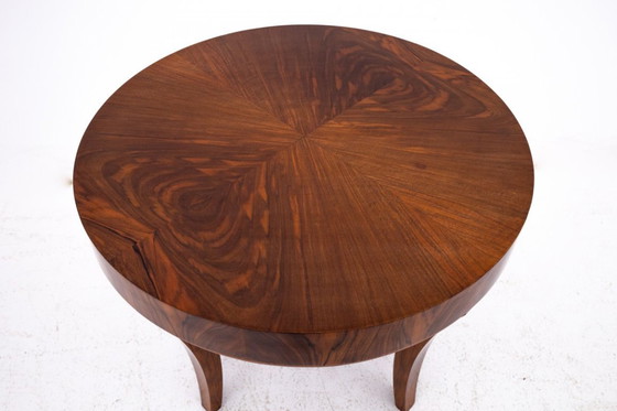 Image 1 of Art-Déco-Tisch, Polen, ca. 1950.