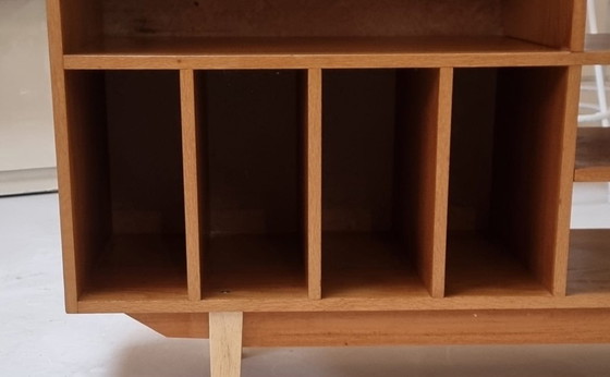 Image 1 of Mid-century record cabinet