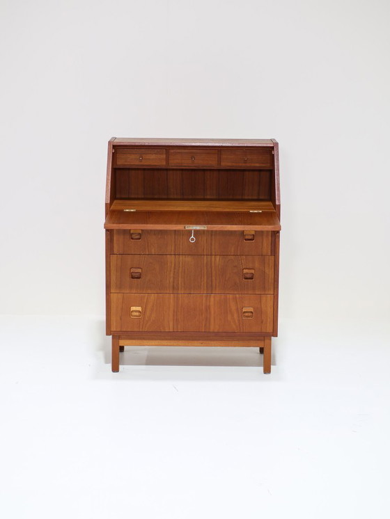 Image 1 of Scrivania vintage danese in teak, anni '60