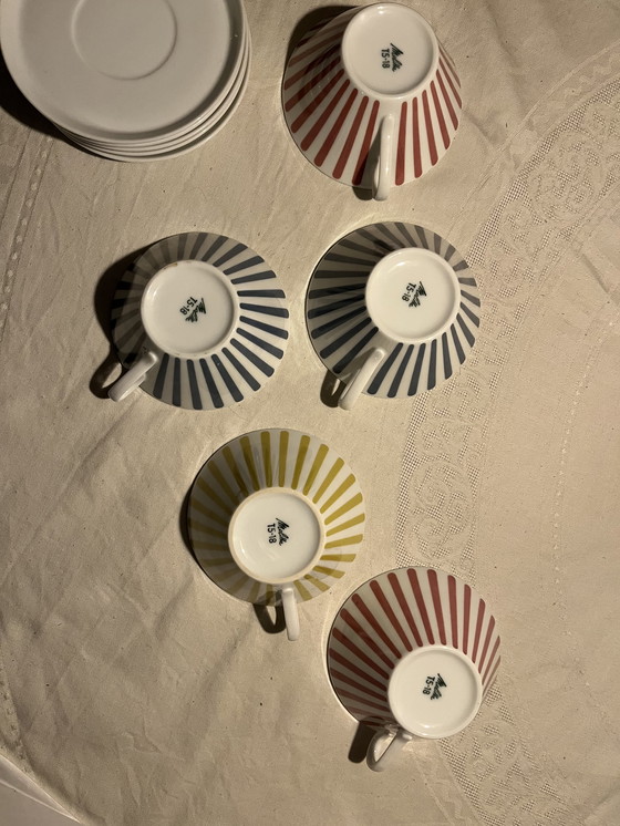 Image 1 of 5 tazze e piattini da circo Melita