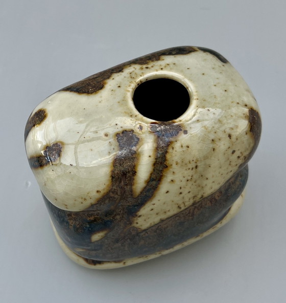 Image 1 of Jarrón de cerámica “Die Werkstatt Altenkunstadt” – diseñado por Peter Guggenbühler (década de 1970)