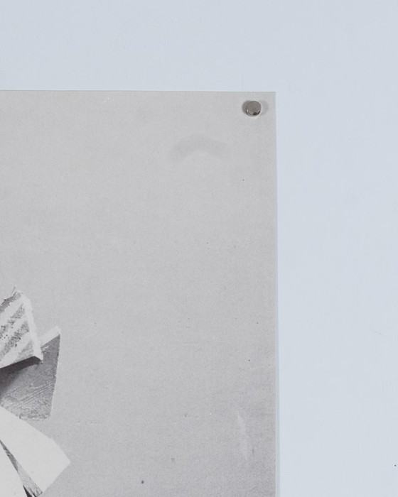 Image 1 of Erwin Wurm Forum Kunst Rottweil – 1984 Original Vintage Exhibition Poster by Erwin Wurm – Contemporary Art – 84.1x59.4 cm A1