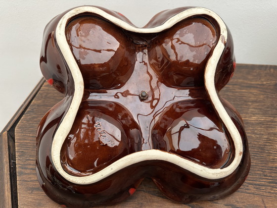 Image 1 of Serviteur à hors-d’œuvres céramique vintage Vallauris 