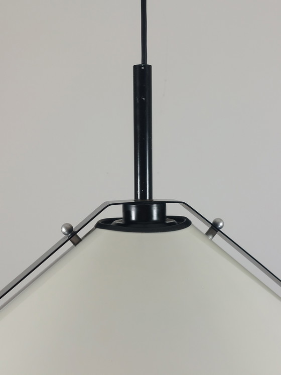 Image 1 of Rara lampada da soffitto postmoderna costruttivista di Gerd Heinz-Laitko