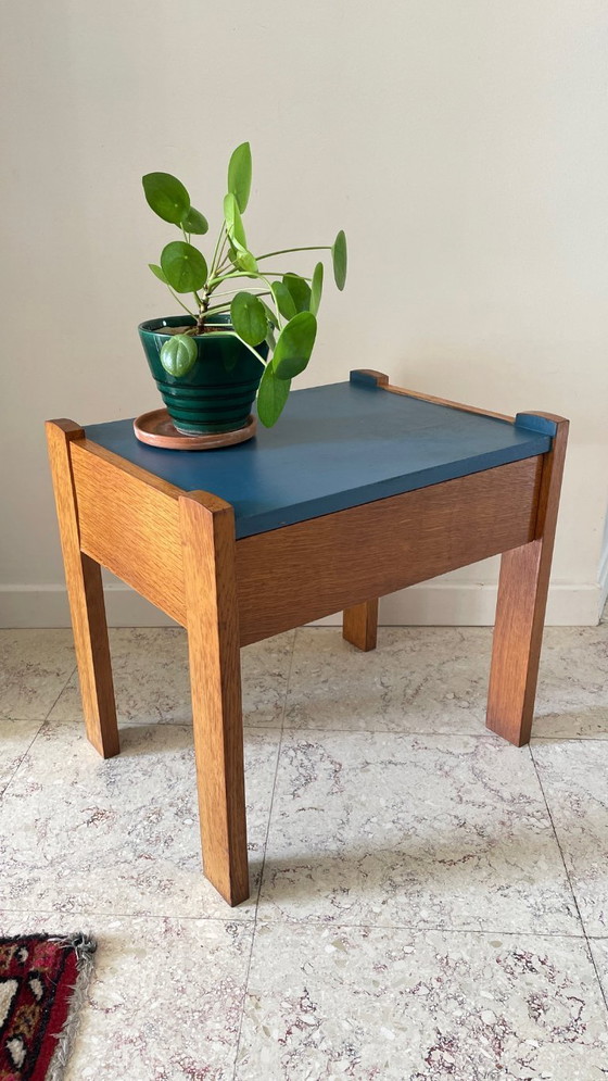 Image 1 of TABLE Chevet Scandinave VINTAGE