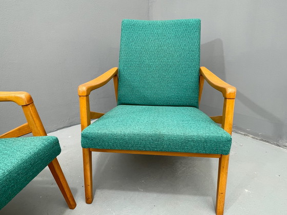 Image 1 of Paar Mid Century Sessel von Jiří Jiroutek für Interiér Praha, 1960er Jahre